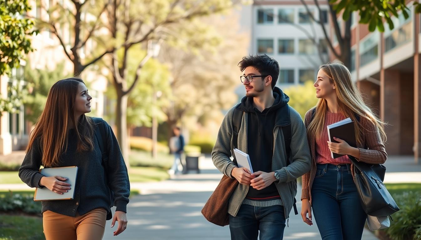 Student developing practical and academic skills